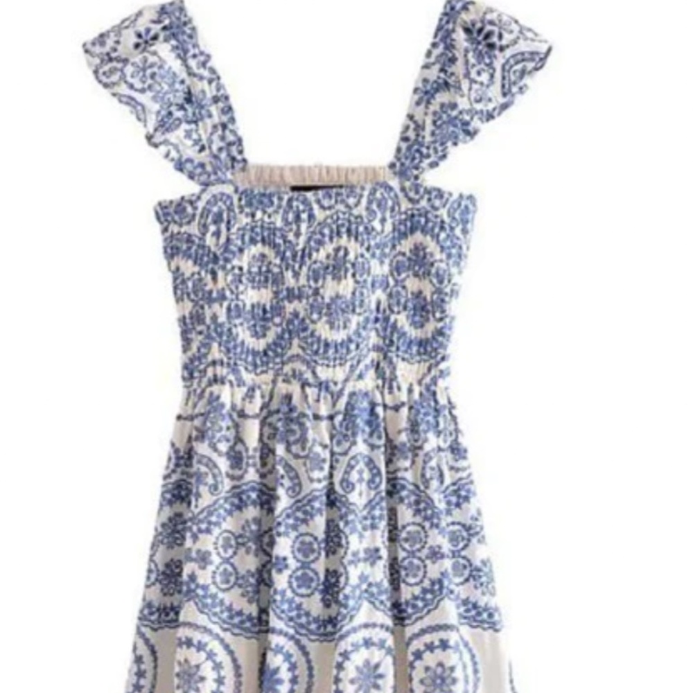 Chatham Eyelit Midi Dress